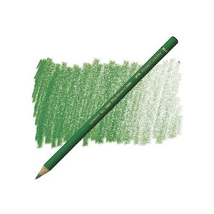 عکس مداد رنگی پلی کروم فابر کاستل FaberCastell شماره Permanent Green 266 - شماره 2