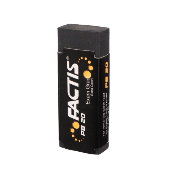 تصاویر پاک کن مشکی بزرگ Factisفکتیس PB20 پاک کن مشکی بزرگ Factisفکتیس PB20