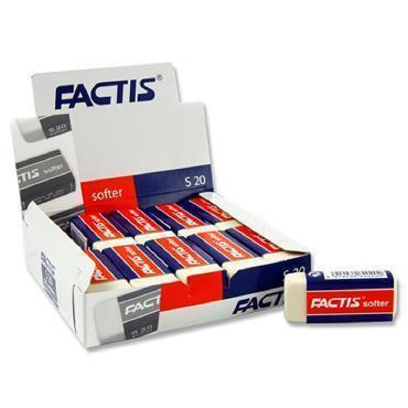 تصاویر پاک کن سفید بزرگ سافر Factis فکتیس S20 پاک کن سفید بزرگ سافر Factis فکتیس S20