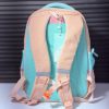کوله پشتی دخترانه ژیانگ طرح دختر فضانورد رنگ گلبهی سبز