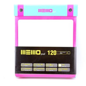 عکس دفترچه یادداشت 120 برگ آراد ARAD سری MEMO PAD سایز 15/5*18 رنگ سبزآبی - شماره 8