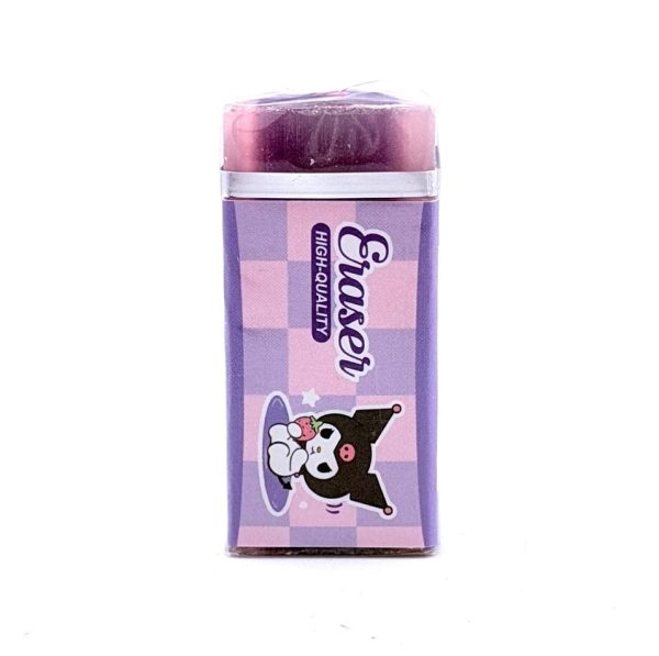 تصاویر پاکن فانتزی مغزدار Eraser کرومی جلد بنفش پاکن فانتزی مغزدار Eraser کرومی جلد بنفش