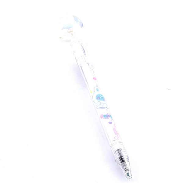 تصاویر خودکار فانتزی Kuki سر کریستالی کله عروسکی رنگ سفید خودکار فانتزی Kuki سر کریستالی کله عروسکی رنگ سفید