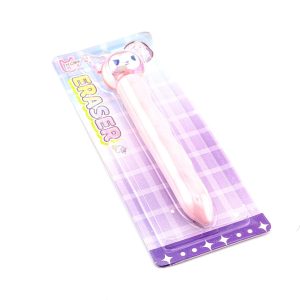 عکس پاکن فانتزی قلمی Eraser طرح کرومی رنگ صورتی - شماره 2