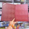 قاب چرم کتابی لوح تقدیر سایز A4 رنگ زرشکی