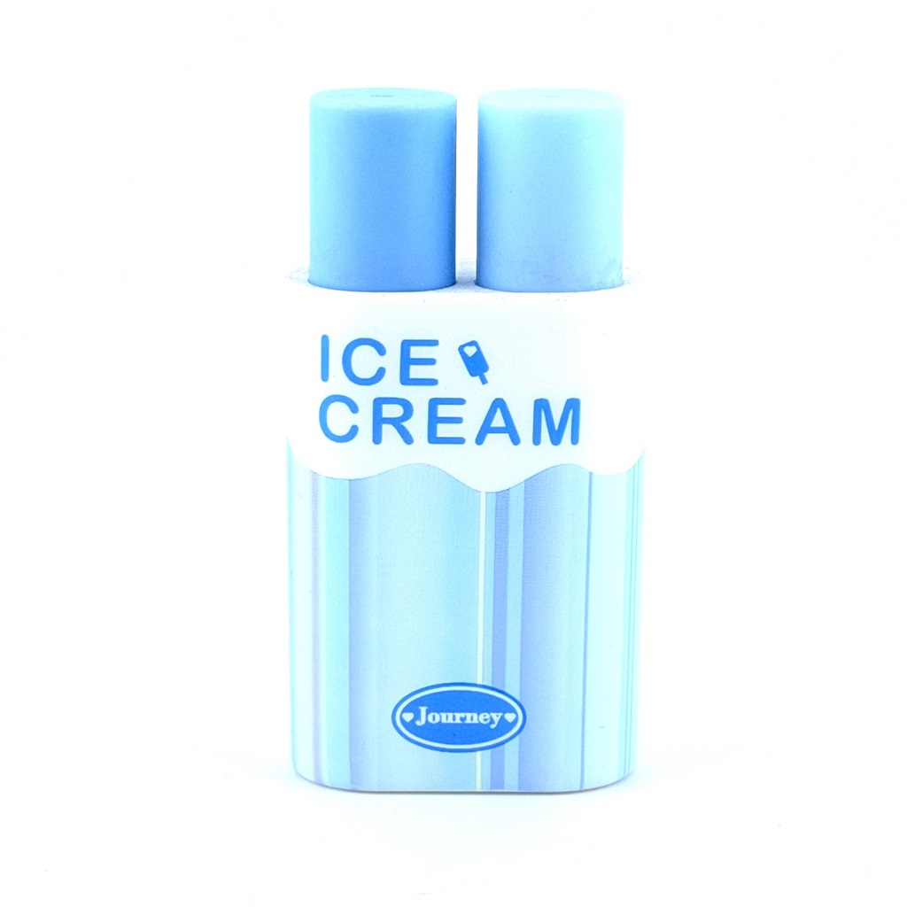 تصاویر هایلایتر دوقلو پاستلی فانتزی ICE CREAM مدل بستنی رنگ آبی پررنگ کمرنگ کد 2271 هایلایتر دوقلو پاستلی فانتزی ICE CREAM مدل بستنی رنگ آبی پررنگ کمرنگ کد 2271