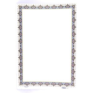 عکس کاغذ تذهیب گلاسه سخن SOKHAN سایز A4 طرح216 (بسته 100 عددی) - شماره 6