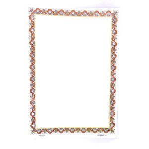عکس کاغذ تذهیب گلاسه سخن SOKHAN سایز A4 طرح2226 (بسته 100 عددی) - شماره 7