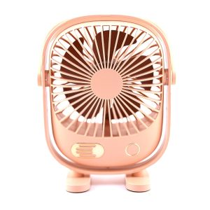 عکس پنکه رومیزی شارژی FAN رنگ صورتی کد 9097 - شماره 9