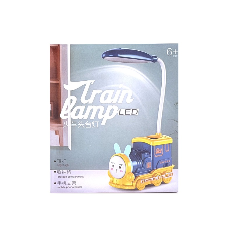 تصاویر چراغ مطالعه شارژی فانتزی طرح قطار رنگ نارنجی کد 9800 چراغ مطالعه شارژی فانتزی طرح قطار رنگ نارنجی کد 9800