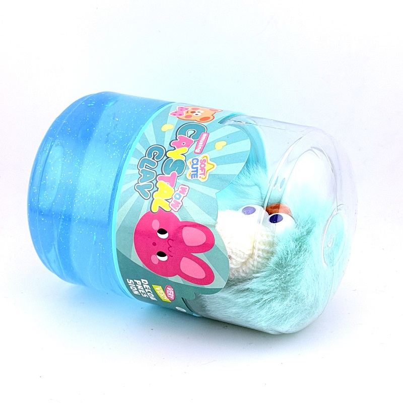 تصاویر اسلایم و جاسوئیچی دوتایی کریستال کلی Crystal Clay طرح جغد سبز آبی کد 7877 اسلایم و جاسوئیچی دوتایی کریستال کلی Crystal Clay طرح جغد سبز آبی کد 7877