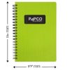 دفتر یادداشت پاپکو PAPCO سایز B6 دو خط متالیک 100 برگ کد 643 رنگ مسی