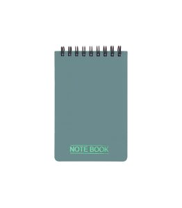 عکس دفتر یادداشت پاپکو PAPCO سایز 13در8 سیم از بالا 100 برگ کد NB616 رنگ صدری - شماره 9