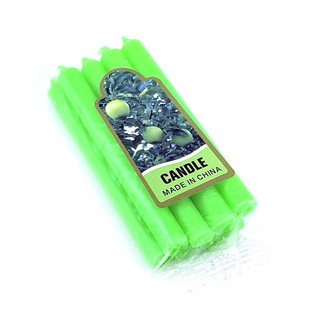 تصاویر شمع 10 سانتی کاندل Candle رایحه سیب سبز بسته 8 عددی شمع 10 سانتی کاندل Candle رایحه سیب سبز بسته 8 عددی