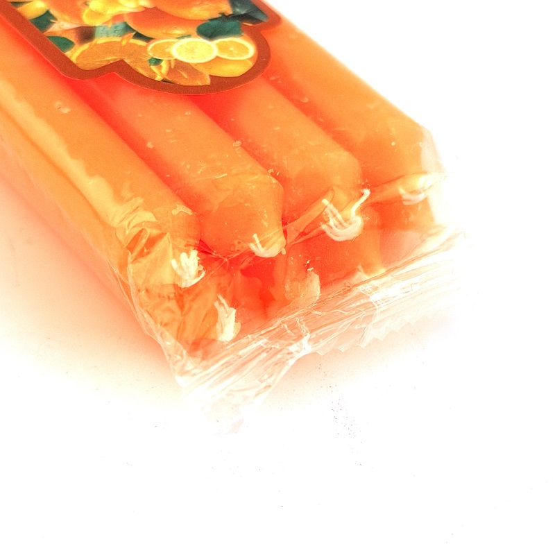تصاویر شمع 10 سانتی کاندل Candle رایحه پرتقال بسته 8 عددی شمع 10 سانتی کاندل Candle رایحه پرتقال بسته 8 عددی