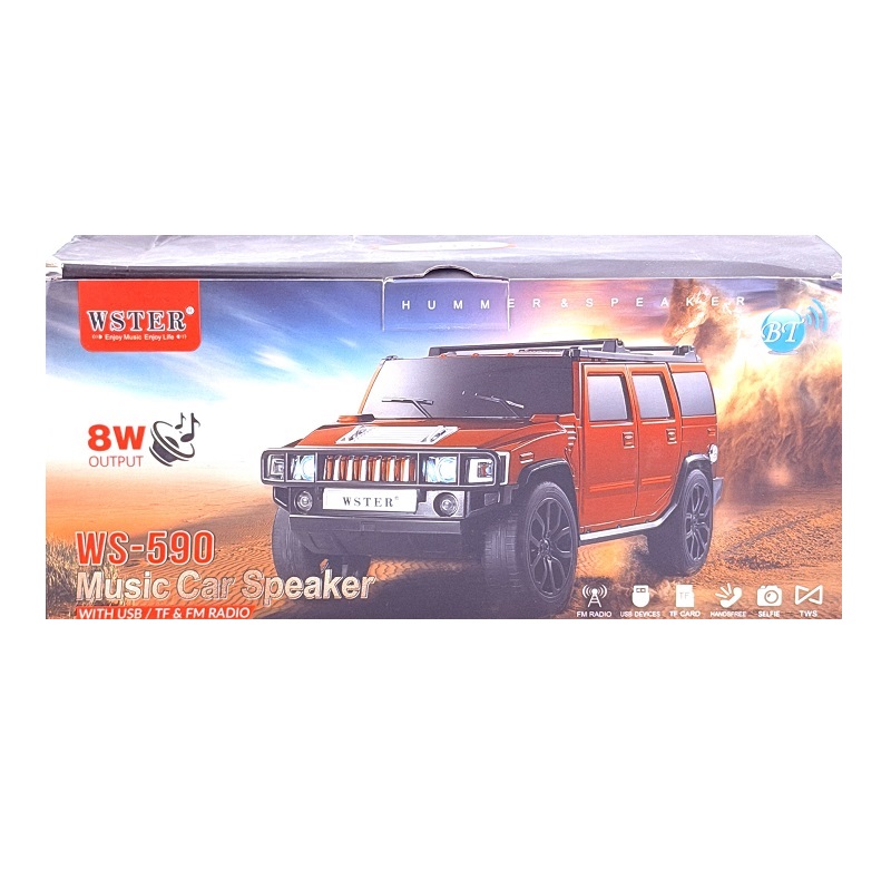 تصاویر اسپیکر طرح ماشین وستر WESTER مدل هامر آفرودی رنگ ارتشی کد 589 اسپیکر طرح ماشین وستر WESTER مدل هامر آفرودی رنگ ارتشی کد 589