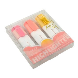 عکس هایلایتر 3 رنگ پی سی اس PCS بسته صورتی کد F0683 - شماره 10