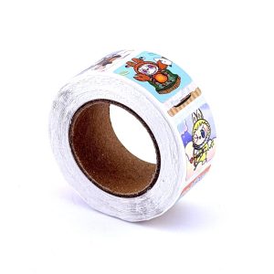 عکس استیکر رولی نواری فانتزی طرح لبوبو کد 17757 - شماره 4
