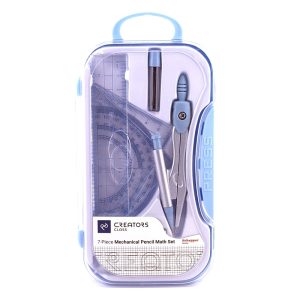 عکس پک پرگار و خط کش سی کلاس CCLASS سری Math Set کد 313-M رنگ آبی - شماره 10