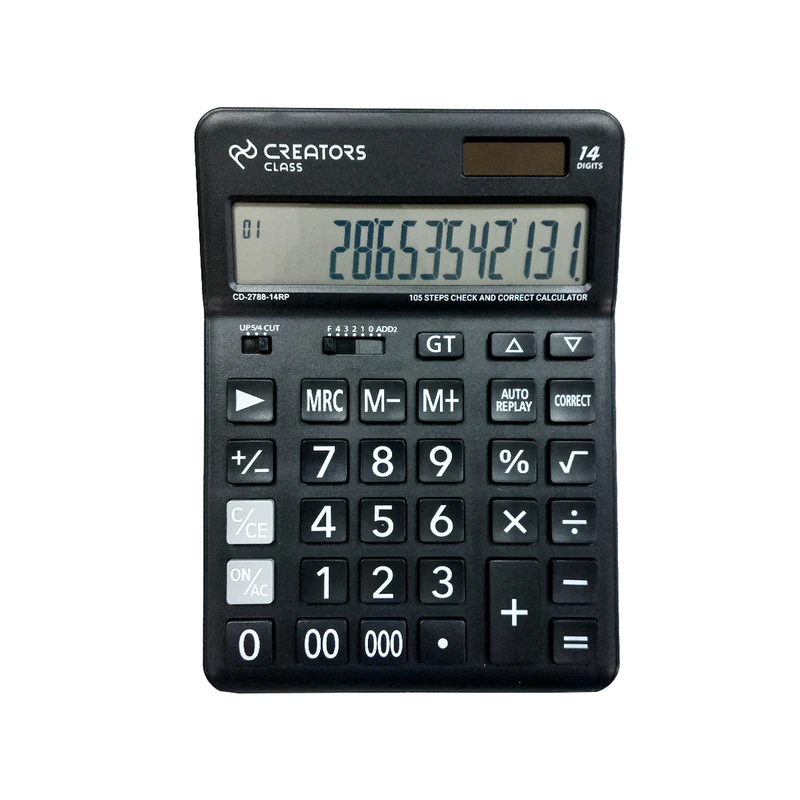 تصاویر ماشین حساب سی کلاس CCLASS سری OFFICE 14PRO کد CD-2788-14RP رنگ مشکی ماشین حساب سی کلاس CCLASS سری OFFICE 14PRO کد CD-2788-14RP رنگ مشکی