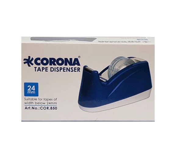 تصاویر پایه چسب کرونا CORONA سایز بزرگ کد 850 رنگ آبی کاربنی پایه چسب کرونا CORONA سایز بزرگ کد 850 رنگ آبی کاربنی