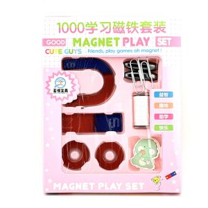 عکس کیت آموزشی مدار آهن ربا MAGNET PLAY رنگ صورتی کد 30012 - شماره 5