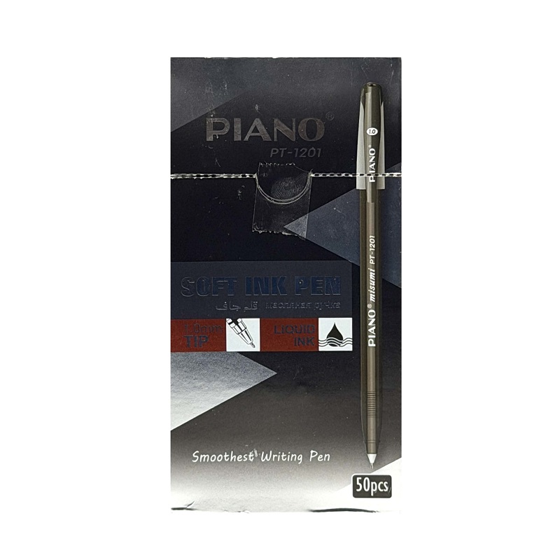 تصاویر خودکار 1.0 میل پیانو PIANO سری misumi کد PT-1201 رنگ مشکی خودکار 1.0 میل پیانو PIANO سری misumi کد PT-1201 رنگ مشکی