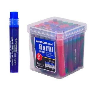 عکس یدک ماژیک وایت برد شارژی کرونا CORONA حجم 3.5 میلی لیتر رنگ آبی - شماره 3