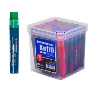 عکس یدک ماژیک وایت برد شارژی کرونا CORONA حجم 3.5 میلی لیتر رنگ سبز - شماره 6