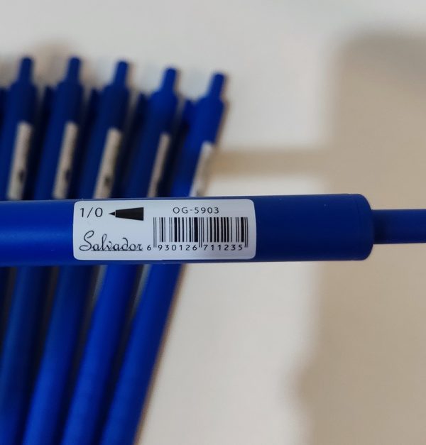 تصاویر خودکار فشاری 1.0 سالوادور Salvador کد OG-5903 رنگ مشکی خودکار فشاری 1.0 سالوادور Salvador کد OG-5903 رنگ مشکی