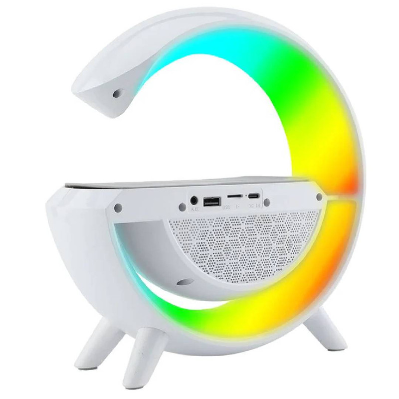 تصاویر چراغ خواب اسپیکردار همراه وایرلس شارژی مدل G کد BT2301 چراغ خواب اسپیکردار همراه وایرلس شارژی مدل G کد BT2301