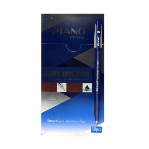 عکس خودکار 1.0 میل پیانو PIANO کد PT-1201 رنگ آبی (بسته 50عددی) - شماره 4