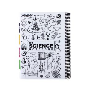 عکس دفتر 160 برگ رحلی دات نوت dotnote مدل My Science - شماره 9