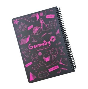 عکس دفتر 100 برگ جلد سخت دات نوت dotnote مدل Science طرح هندسه سایز 17 در 23 - شماره 6