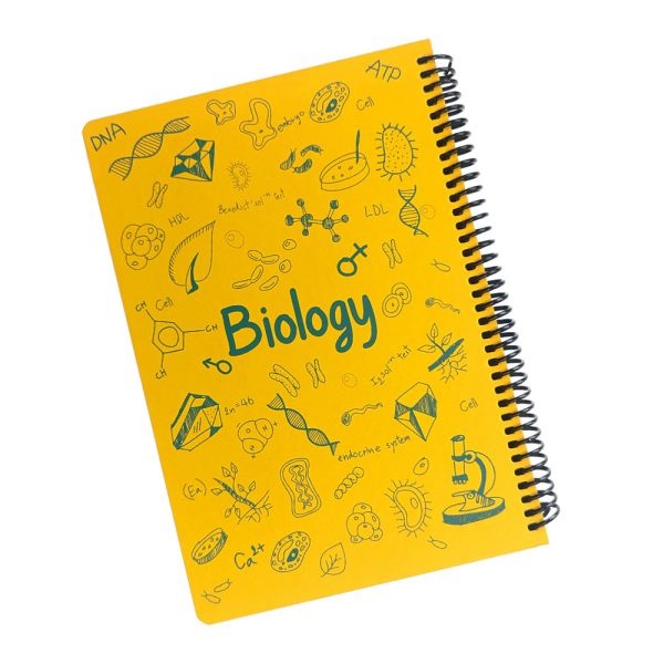 تصاویر دفتر 100 برگ جلد سخت دات نوت dotnote مدل Science طرح بیولوژی سایز 17 در 23 دفتر 100 برگ جلد سخت دات نوت dotnote مدل Science طرح بیولوژی سایز 17 در 23