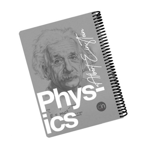 تصاویر دفتر 100 برگ جلد طلقی دات نوت dotnote مدل Science طرح چهره (آلبرت انیشتین) سایز 17 در 23 دفتر 100 برگ جلد طلقی دات نوت dotnote مدل Science طرح چهره (آلبرت انیشتین) سایز 17 در 23