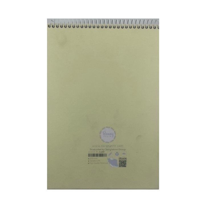 تصاویر دفتر طراحی جلد سخت 25 برگ وزیری بانگ استایل Bunng Style سیم از بالا طرح خرگوشی کد b251 (سایز 17 در 25) دفتر طراحی جلد سخت 25 برگ وزیری بانگ استایل Bunng Style سیم از بالا طرح خرگوشی کد b251 (سایز 17 در 25)