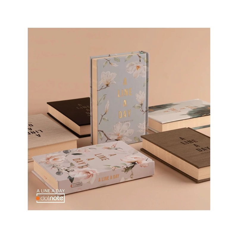 تصاویر دفتر خاطرات سالیانه جلد سخت دات نوت dotnote مدل A LINE A DAY طرح کتان کرم (15 در 21) دفتر خاطرات سالیانه جلد سخت دات نوت dotnote مدل A LINE A DAY طرح کتان کرم (15 در 21)