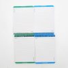 دفتر یادداشت 80 برگ اسپادانا ESPADANA مدل سیم بالا طرح دختر کتابخوان کد 08 (سایز 11 در 16)