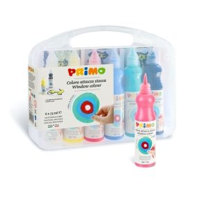عکس رنگ ژله ای شیشه 6 رنگ پریمو PRIMO حجم 75 میلی لیتر - شماره 7