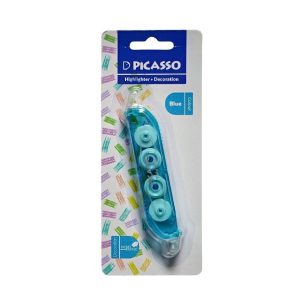 عکس هایلایتر و دکوریشین پیکاسو PICASSO مدل دو سر کد 2020 رنگ آبی - شماره 2
