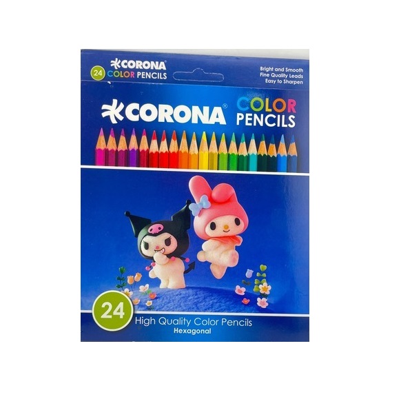 تصاویر مداد رنگی 24 رنگ کرونا CORONA رنگ آبی طرح کرومی مای ملودی کد 200005 مداد رنگی 24 رنگ کرونا CORONA رنگ آبی طرح کرومی مای ملودی کد 200005