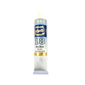 عکس رنگ روغن طراحی کامران KAMRAN شماره 18 SKY BLUE حجم 22 میلی لیتر - شماره 14