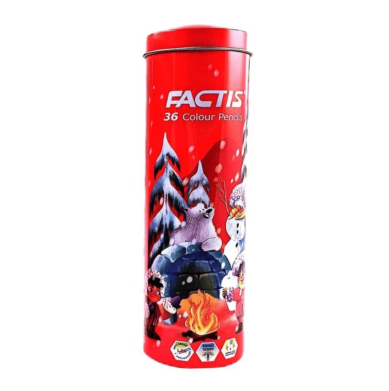 تصاویر مداد رنگی 36 رنگ فکتیس FACTIC مدل استوانه ای کد 071121036 مداد رنگی 36 رنگ فکتیس FACTIC مدل استوانه ای کد 071121036