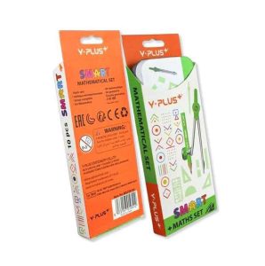 عکس ست کامل خط کش و پرگار فلزی وای پلاس YPLUS کد 250100 - شماره 11