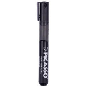 عکس ماژیک پرمننت مارکر پیکاسو PICASSO رنگ مشکی کد 701651 - شماره 6