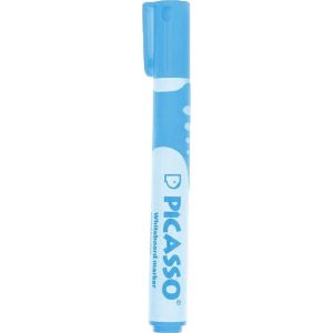 عکس ماژیک وایت برد پیکاسو PICASSO رنگ آبی روشن کد 701637 - شماره 7
