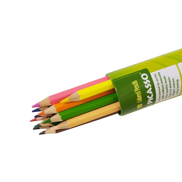 تصاویر مداد رنگی 12 رنگ پیکاسو PICASSO مدل استوانه ای طرح کارتونی دخترانه کد 801588 مداد رنگی 12 رنگ پیکاسو PICASSO مدل استوانه ای طرح کارتونی دخترانه کد 801588