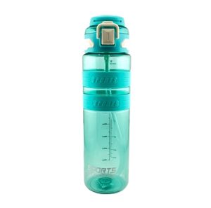 عکس قمقمه ورزشی اسپرتس SPORTS رنگ سبز حجم 950 میلی لیتر کد 021307 - شماره 10