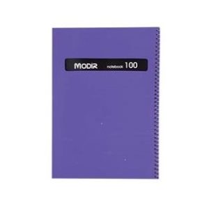 عکس دفتر 100 برگ جلد طلقی مدیر MODIR رنگ بنفش کد 263 - شماره 10